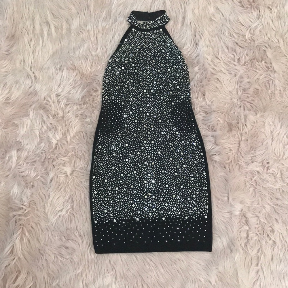 Bling Bling Halter Dress